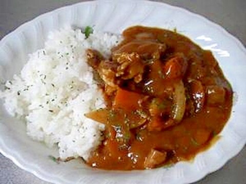 ちょっとだけ時短カレー